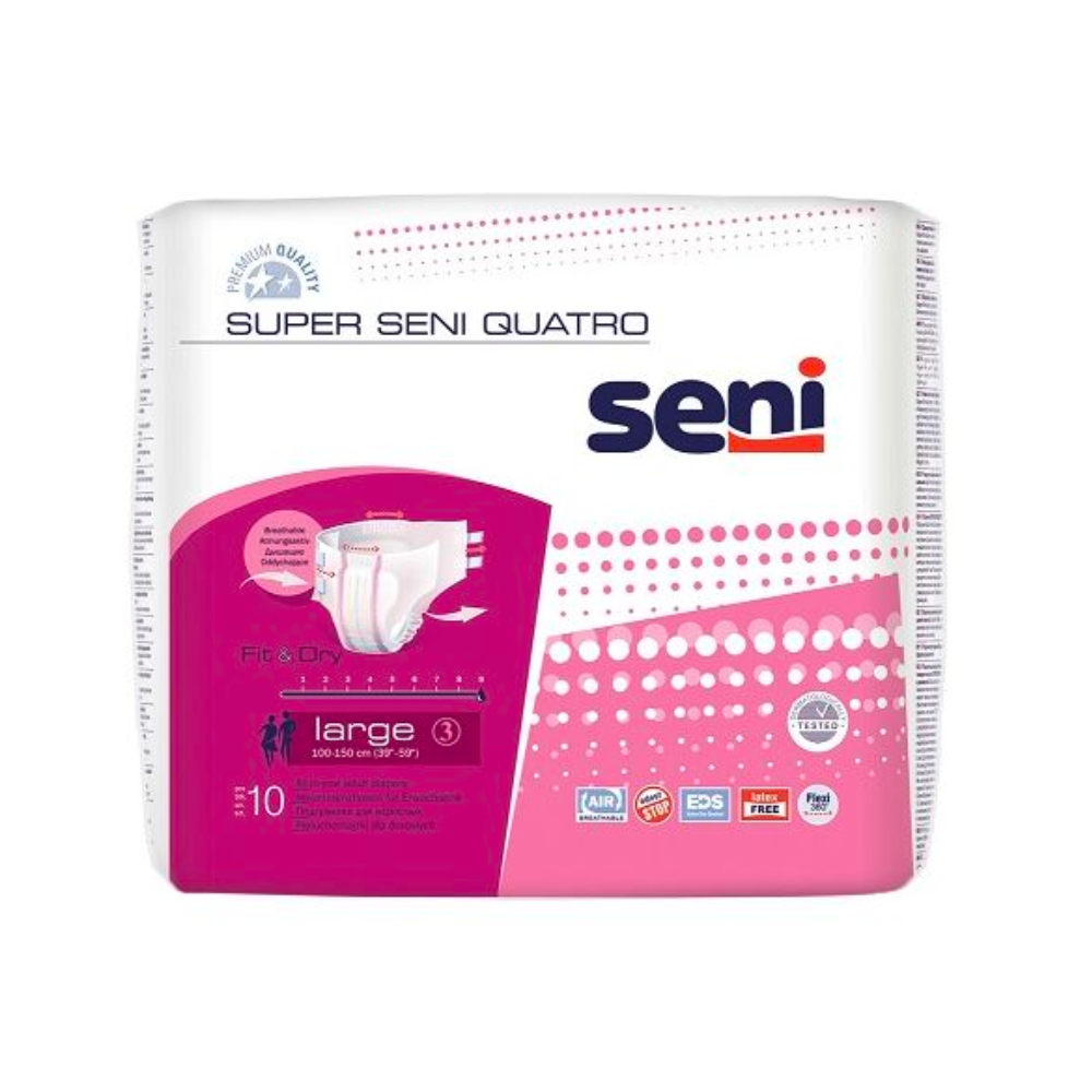 Super Seni Quatro incontinence pants 10 pieces