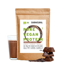Organic vegan protein powder chocolate without soy