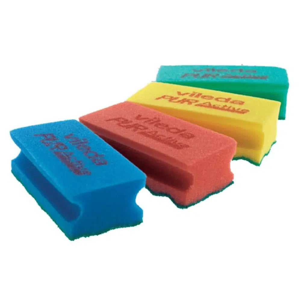 VILEDA Pur Active Sponge Professional Cleaning Sponge - 10 pièces