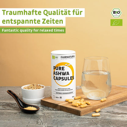 Organic Ashwagandha capsules