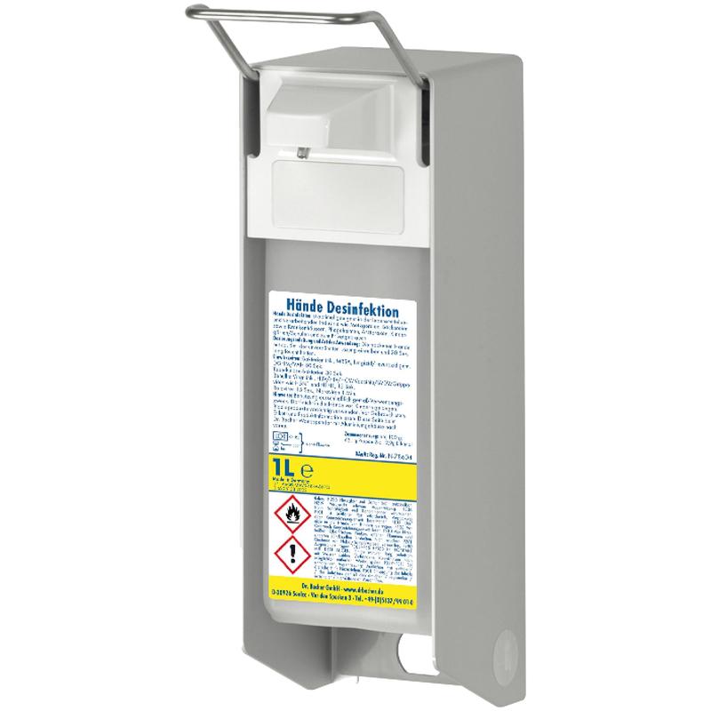 Wall dispenser with aluminum housing 1 pc.