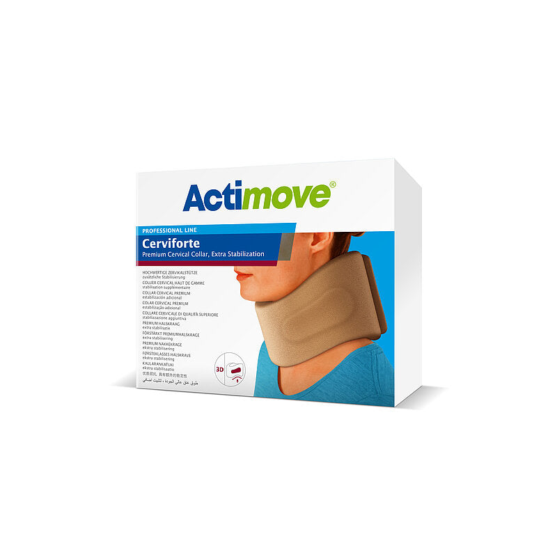 Actimove Cerviforte, Halskrause, hautfarben