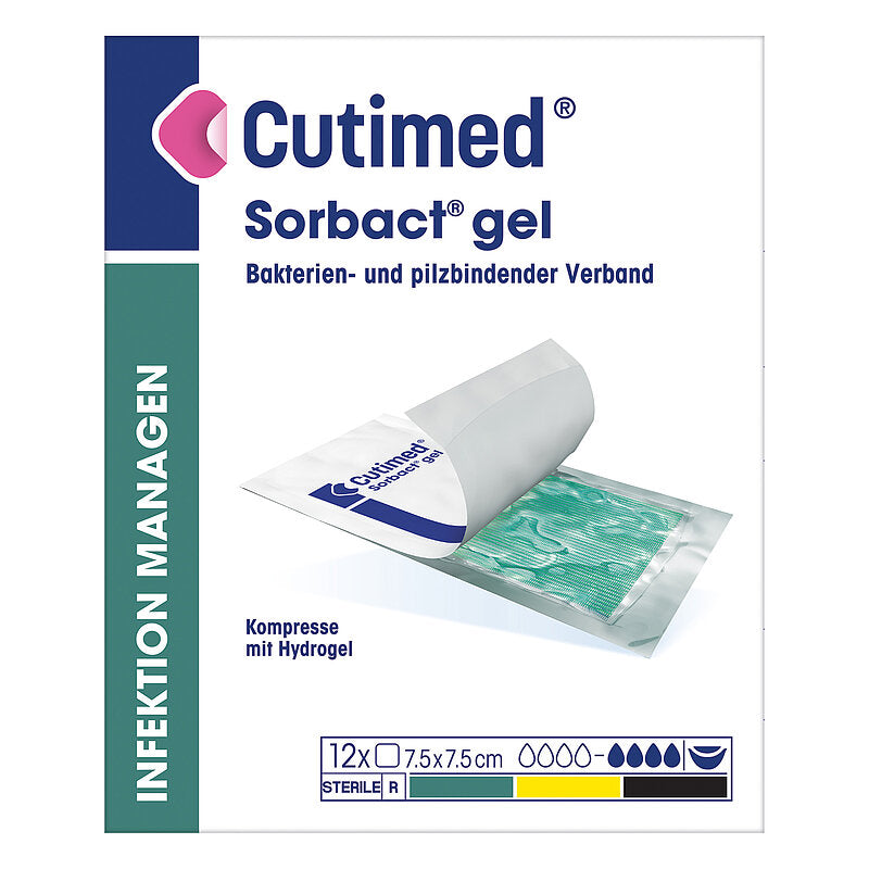Cutimed Sorbact Gel, Gel-Kompresse