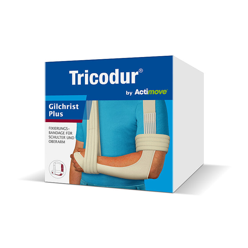 Tricodur Gilchrist plus, Spezialbandage, offene Konstruktion