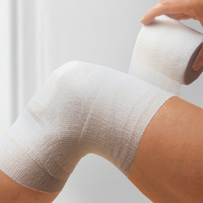 Leukoplast elastomull haft, kohäsive Fixierbinde, weiß