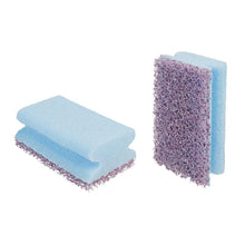 3M™ Scotch-Brite™ Low Scratch Sponge NS2020, Blue/Purple, 70 mm x 130 mm, 8 x 6 pieces/case | Pack (6 pieces)