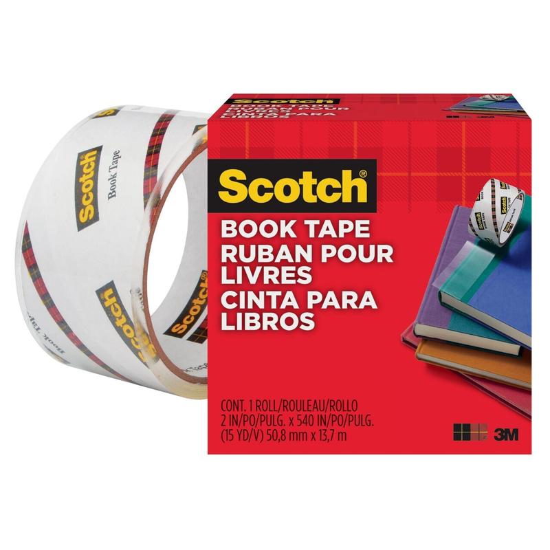 Scotch® Book Repair Tape 50.8mm x 13.7m 1 Roll | Pack (1 roll)