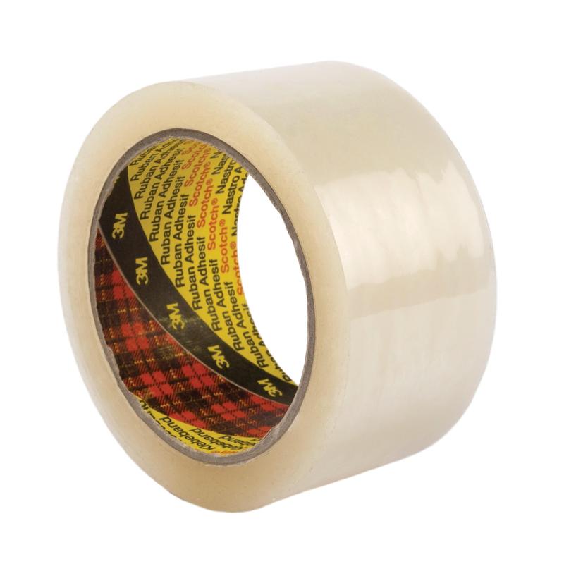 Scotch® PP packaging tape 309, transparent, 50 mm x 66 m, 0.05 mm | Pack (1 roll)