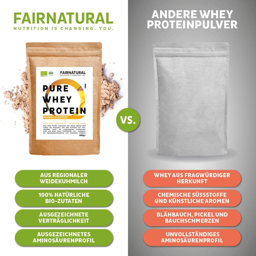 Organic Whey Protein Powder Mango